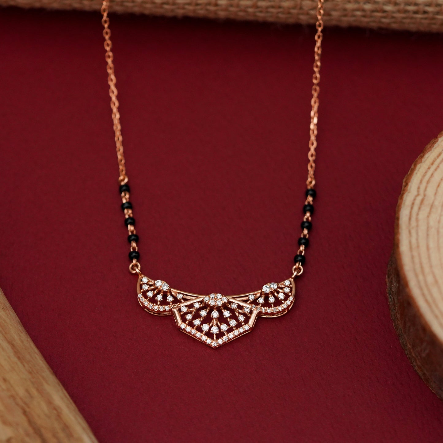 Royal Motif 925 Silver Mangalsutra