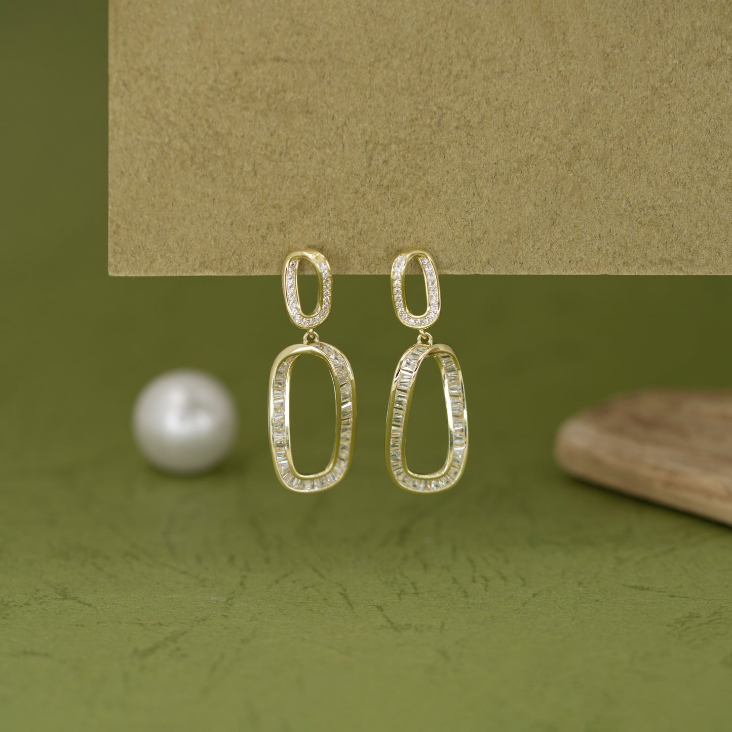 Aura Loop Statement Earrings