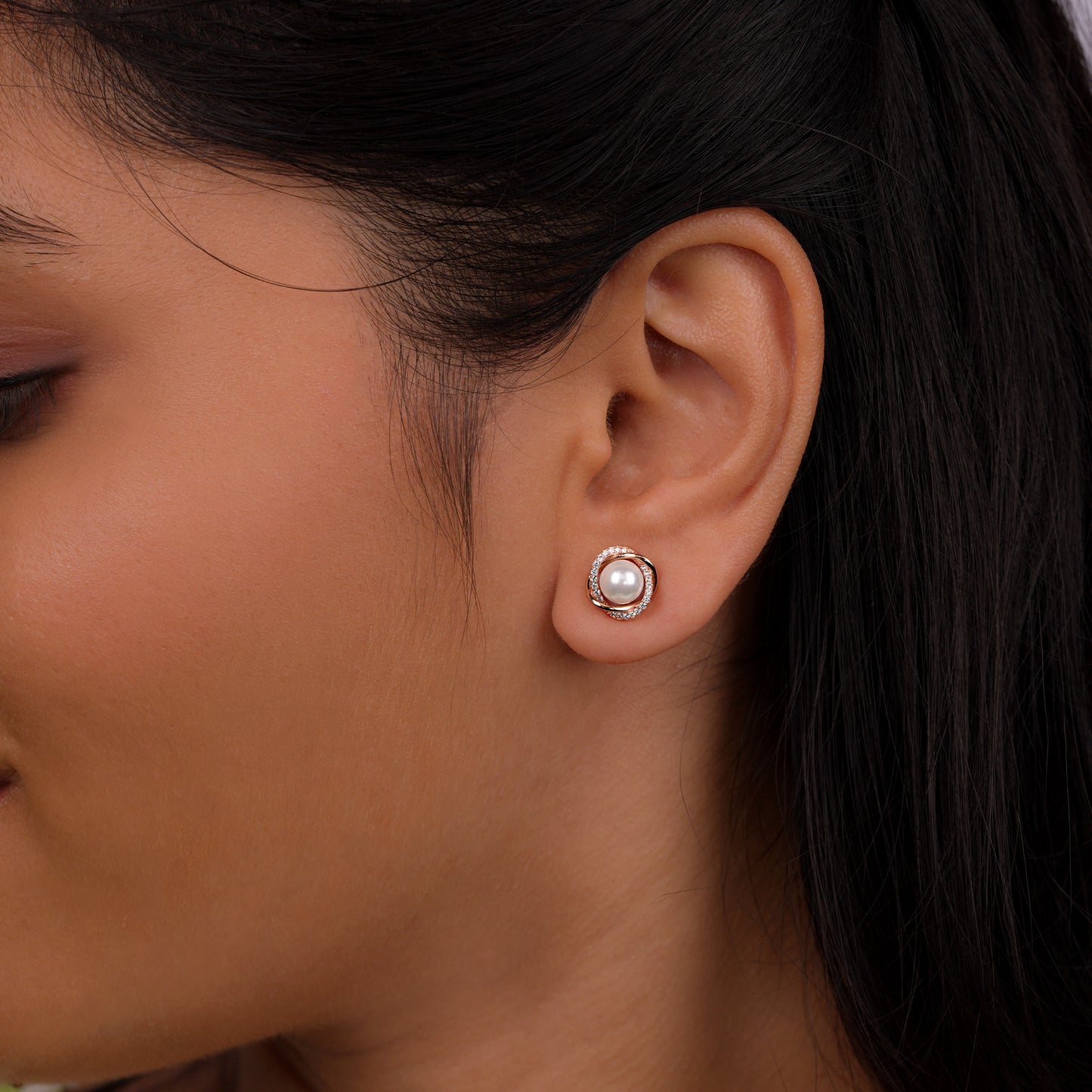 Eternal Grace Pearl Studs