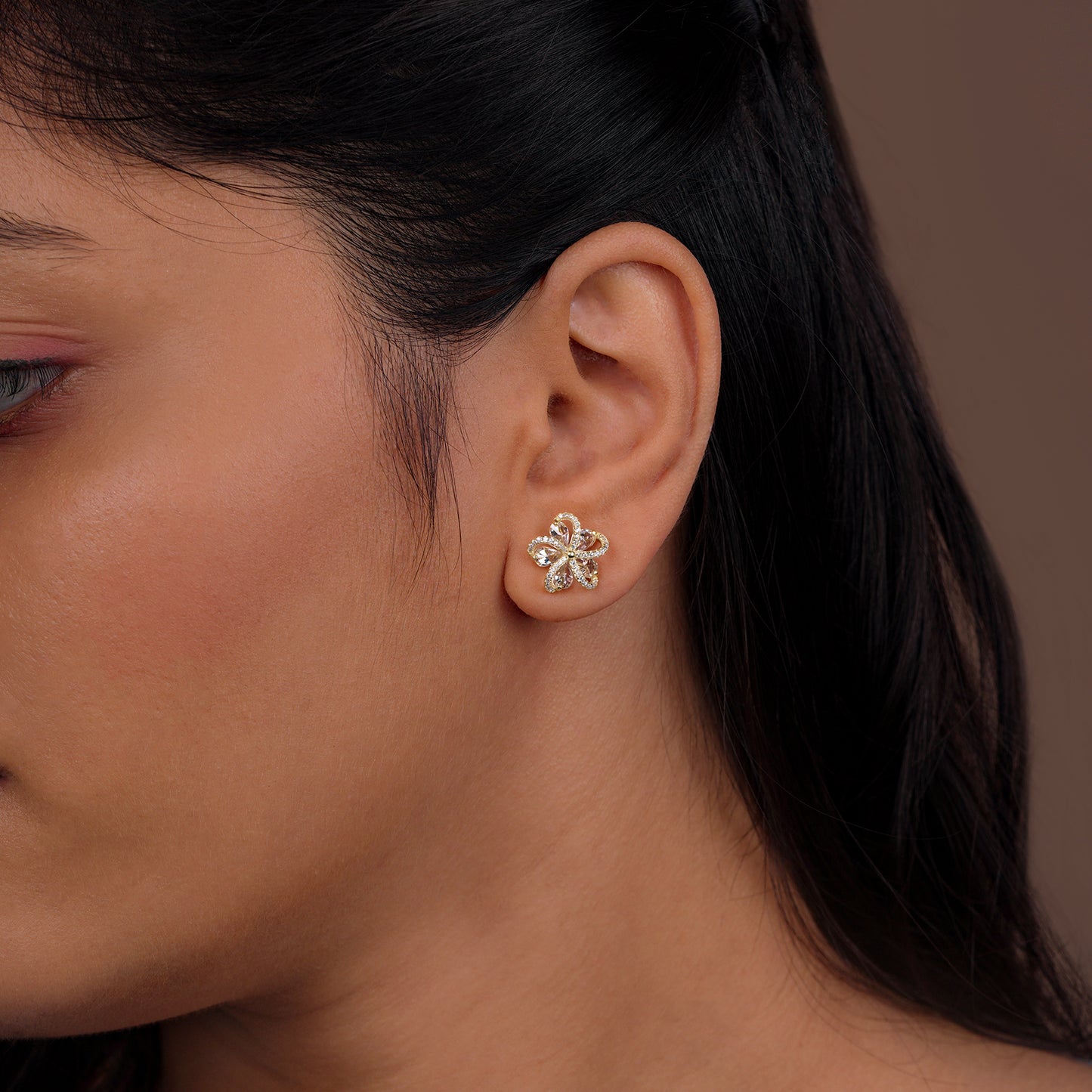 Bloom Grace Floral Stud Earrings