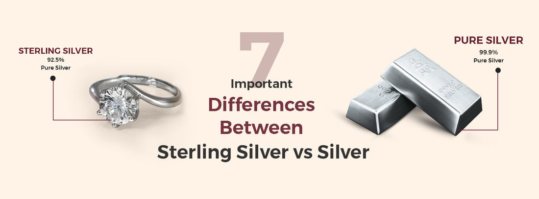 7 Important Differences Between Sterling Silver vs Silver