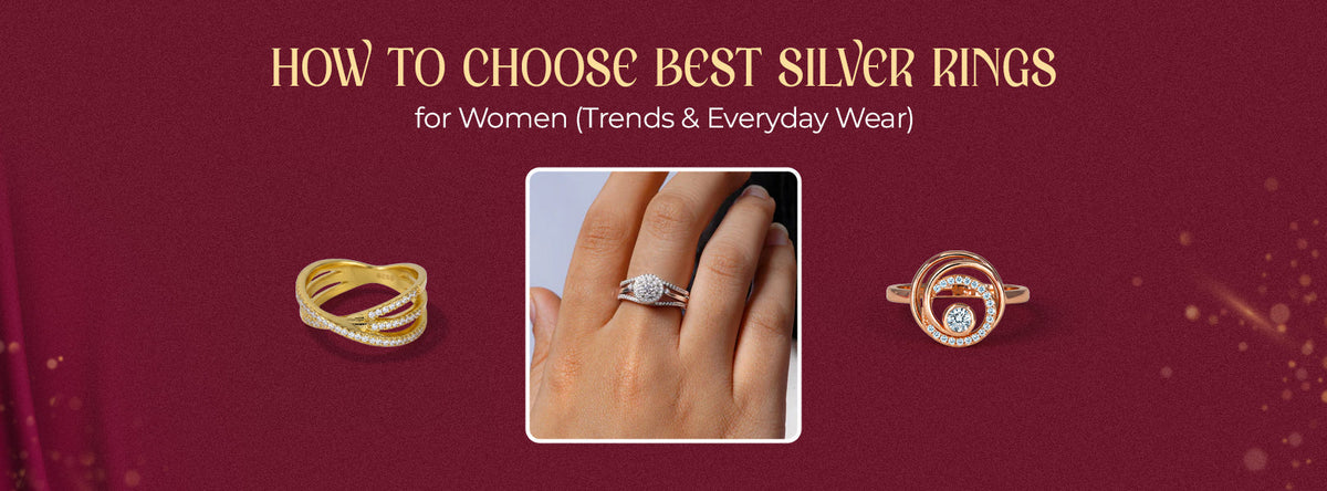 Best Silver Rings for Women – Daily Wear & Stylish Designs | Diamo