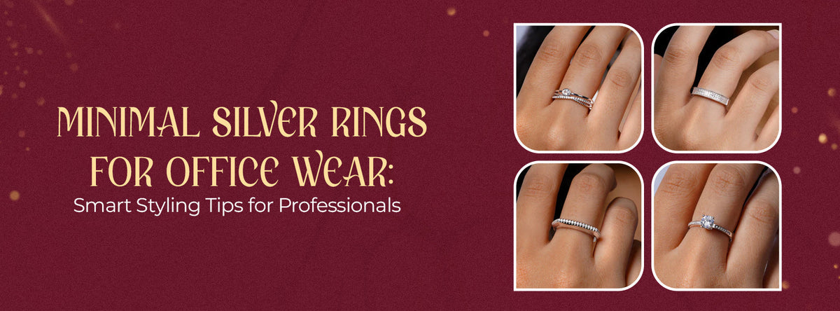 Silver Rings for Office Wear – Clean & Elegant Look | Diamo