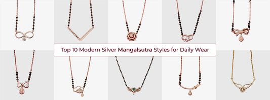 Top 10 Modern Silver Mangalsutra Styles for Daily Wear