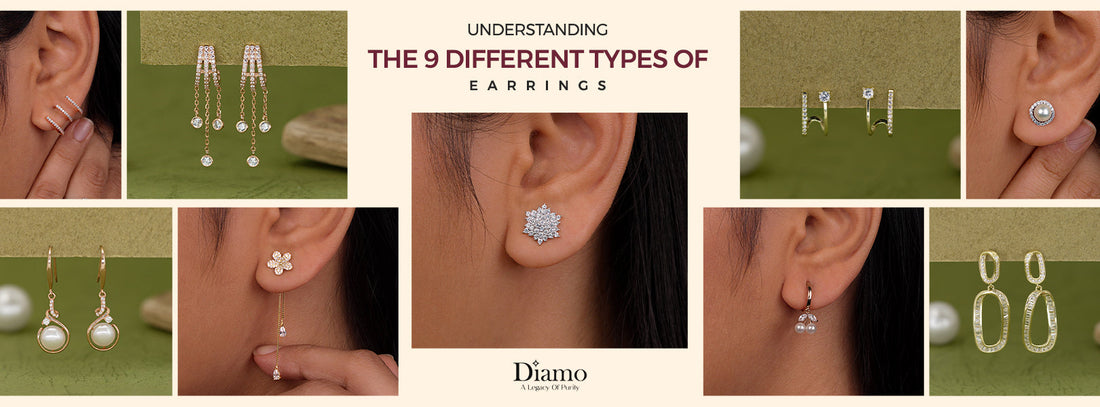 Understanding the 9 different Types of Earrings you need to know | Diamo