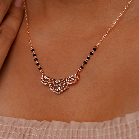 Royal Motif 925 Silver Mangalsutra