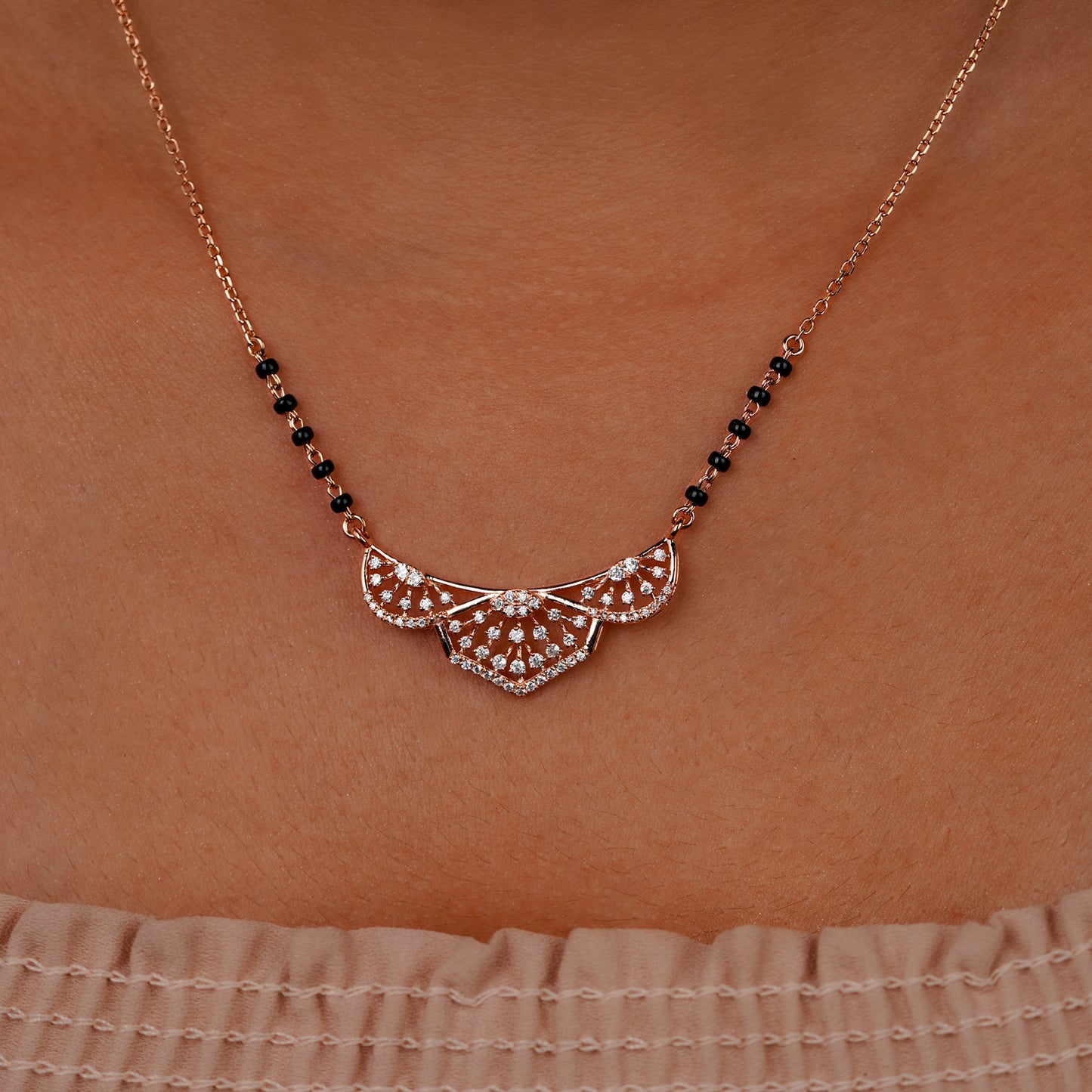 Royal Motif 925 Silver Mangalsutra