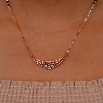 Graceful Arc 925 Silver Mangalsutra