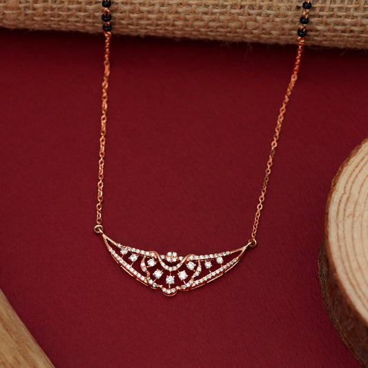 Graceful Arc 925 Silver Mangalsutra