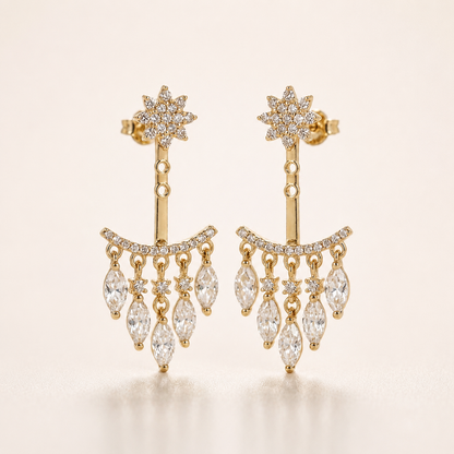 Day-to-Night 2-in-1 Floral Earrings