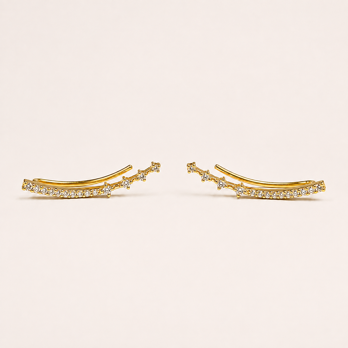 Crystal Drop Ear Cuff