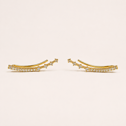 Crystal Drop Ear Cuff
