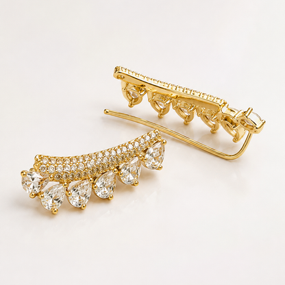 Aveline Crystal Ear Cuff