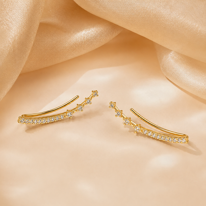 Crystal Drop Ear Cuff