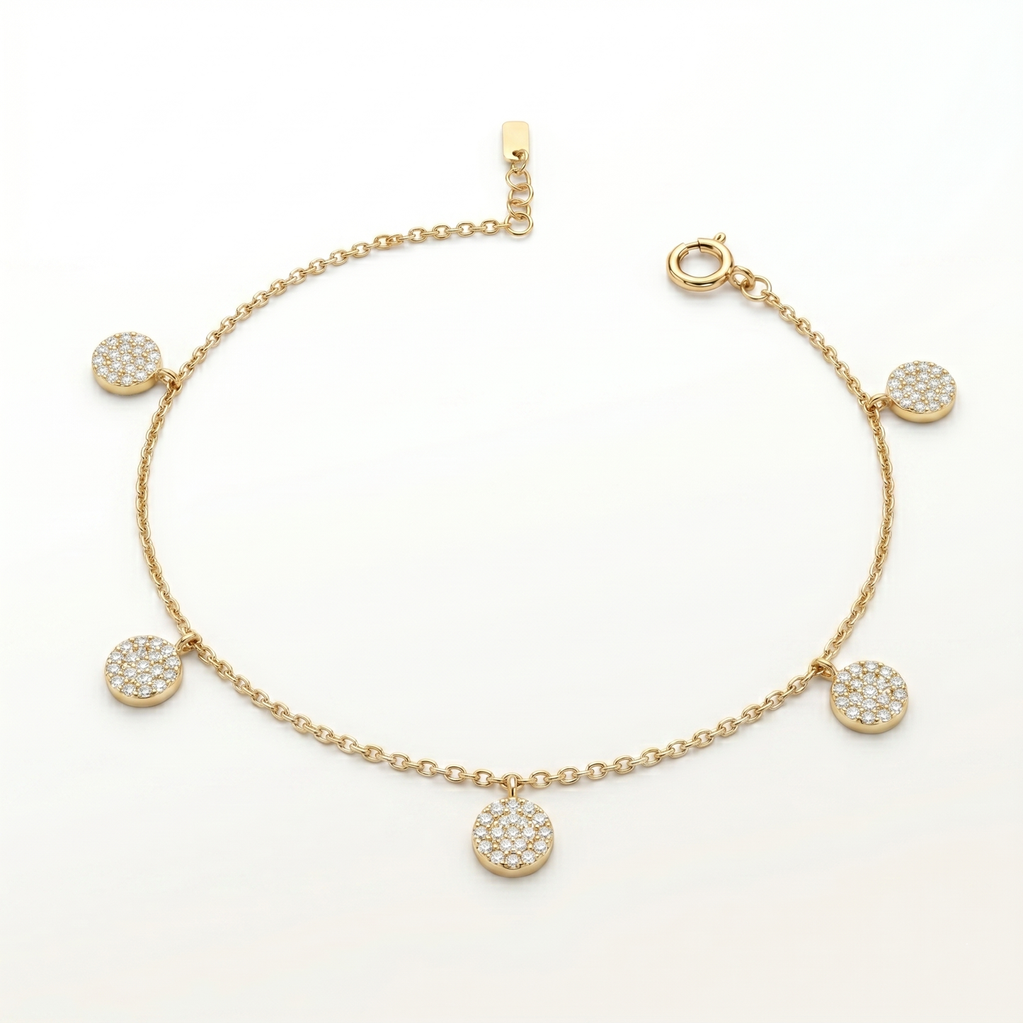 Lustre Halo Drop Bracelet