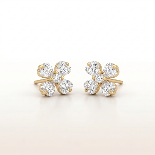 Celeste Bloom Sparkle Earrings