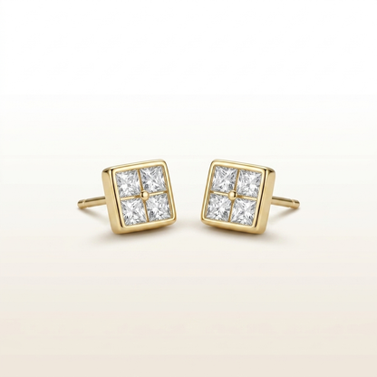 Minimal Luxe Princess Earrings