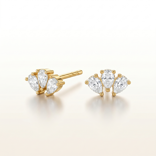Whisper Leaf Studs