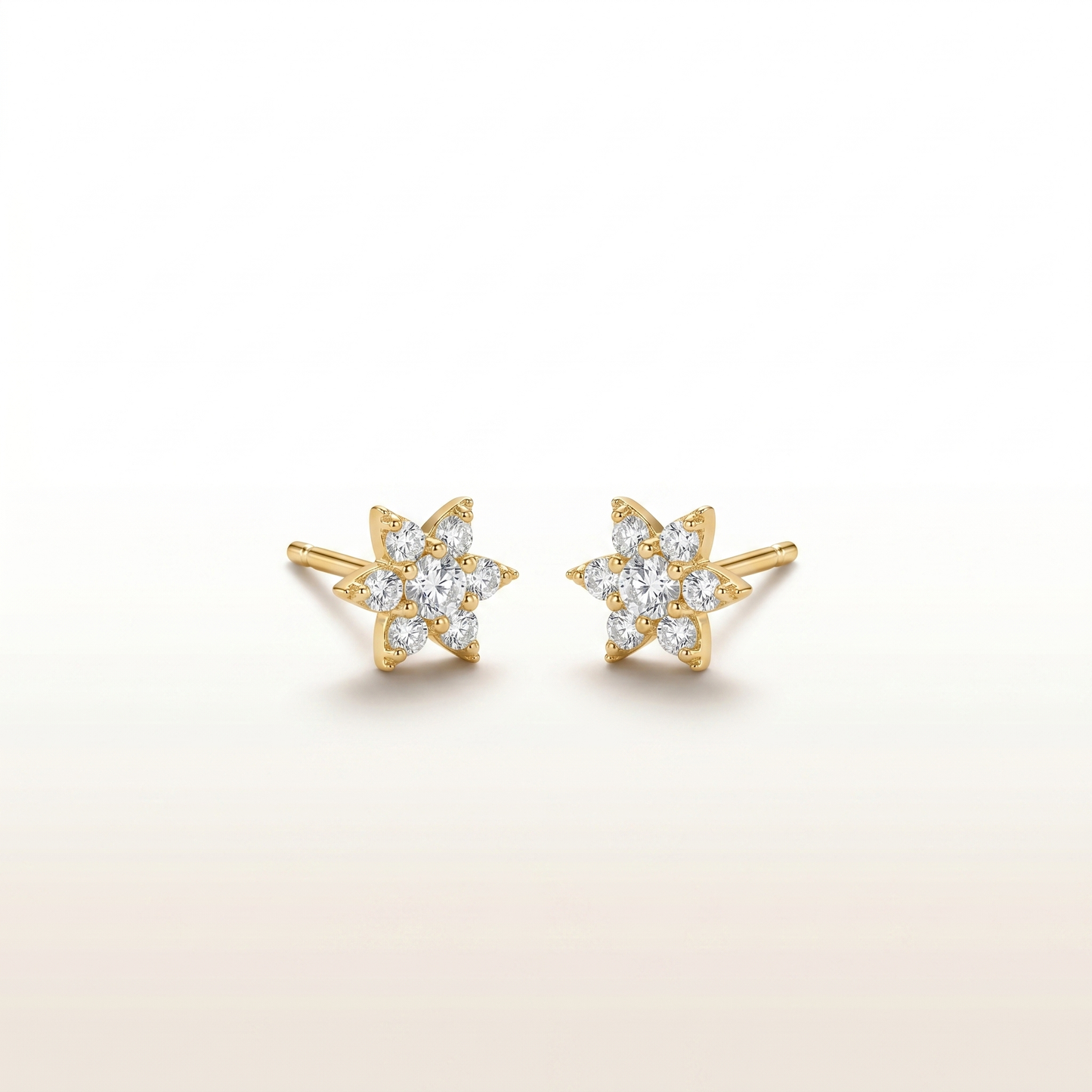 Snowbloom Spark Earrings