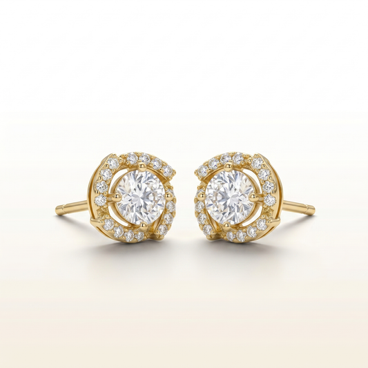 Lustre Halo Earrings