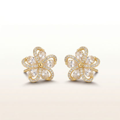 Bloom Grace Floral Stud Earrings