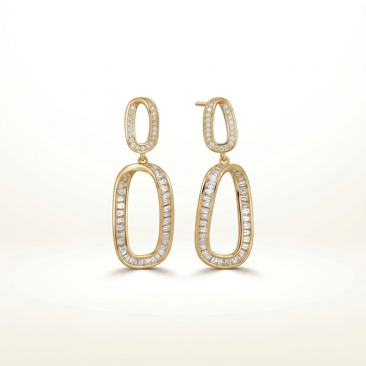 Aura Loop Statement Earrings