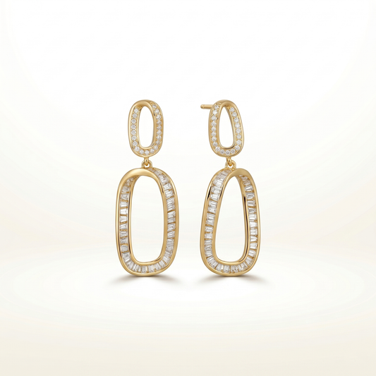 Aura Loop Statement Earrings
