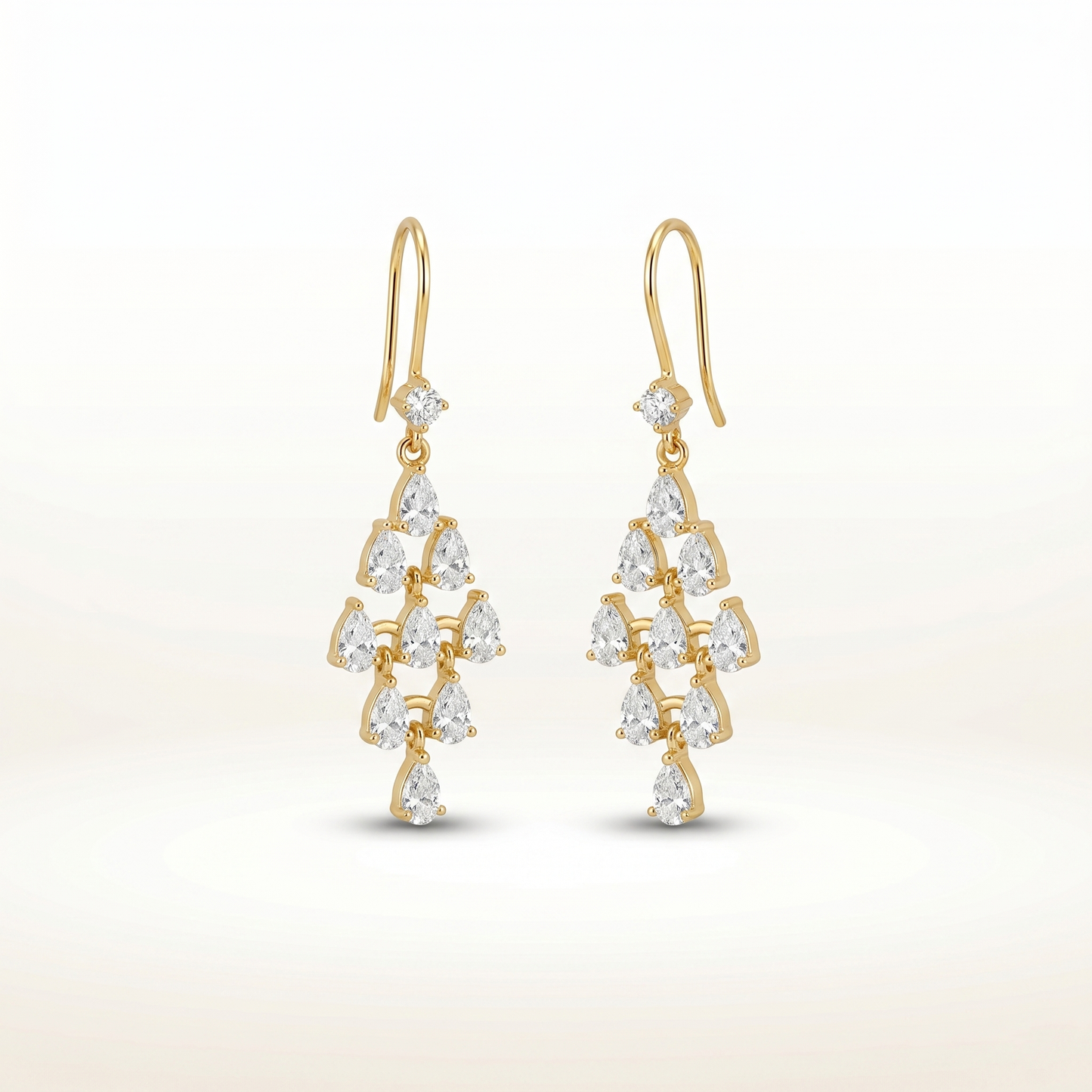 Celeste Drop Cascade Earrings