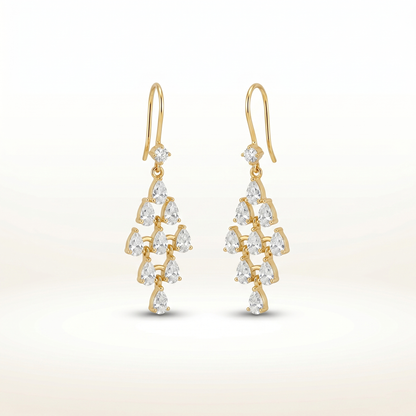 Celeste Drop Cascade Earrings