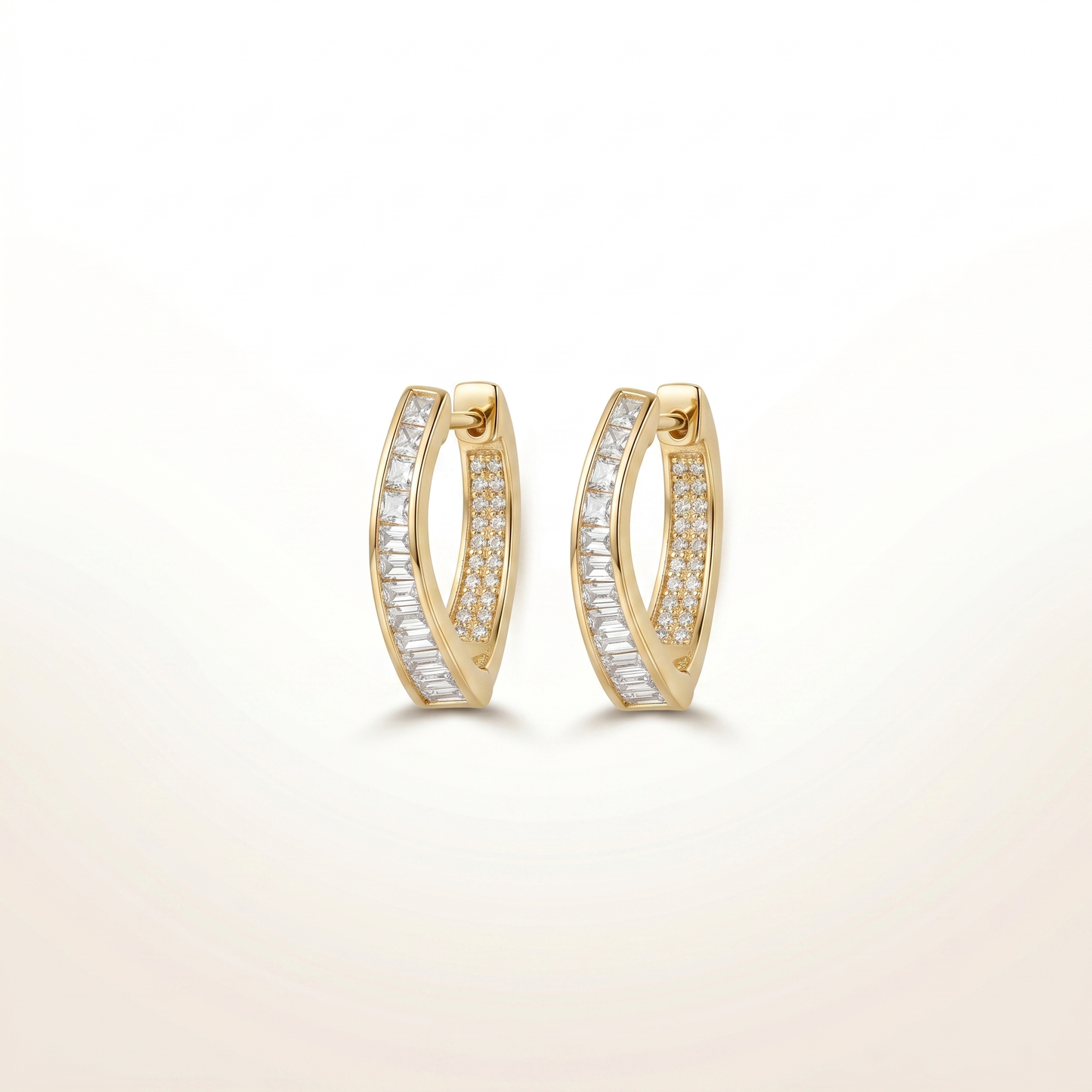 Sleek Sparkle Everyday Hoops