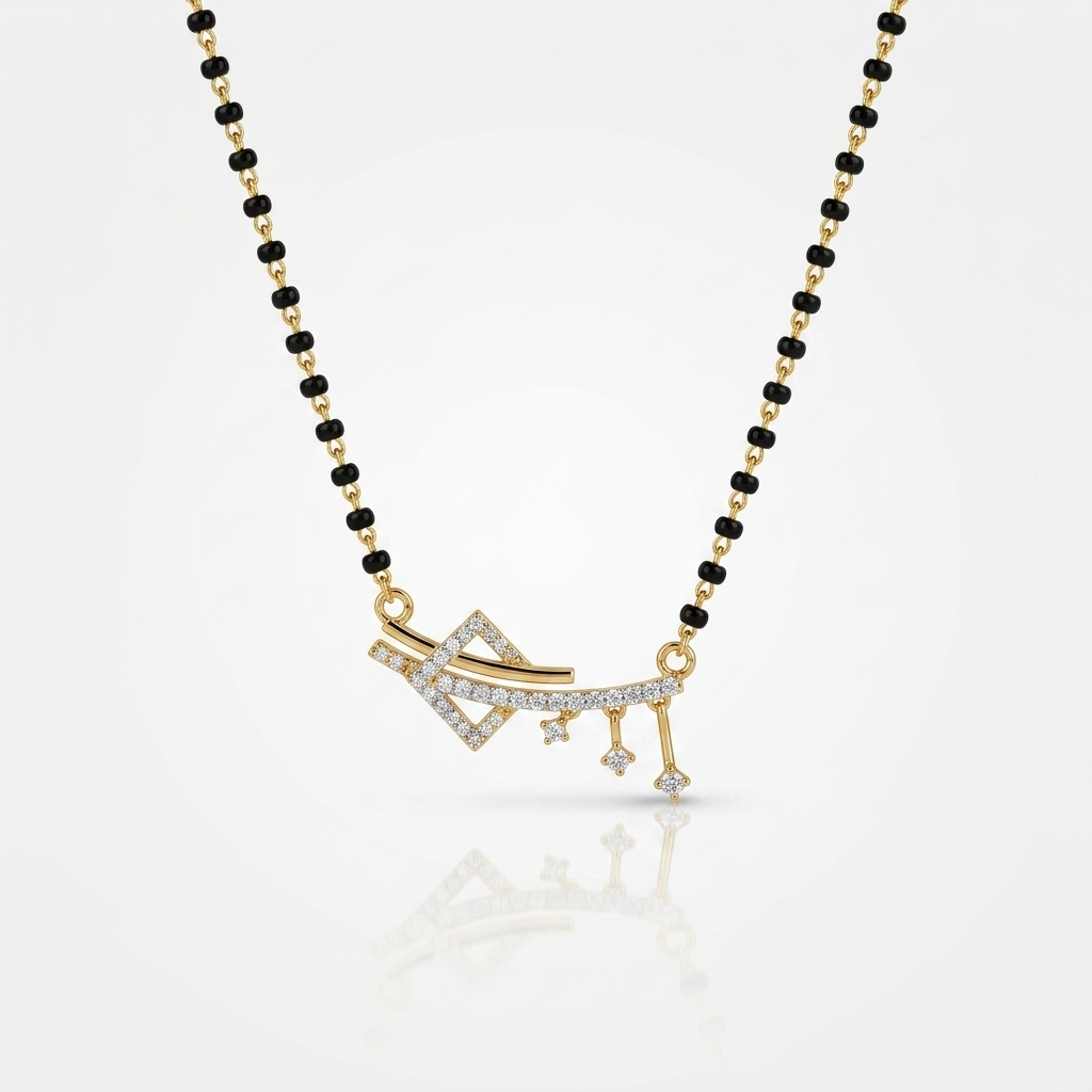Eternal Glow Diamond Mangalsutra