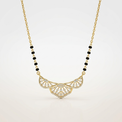 Royal Motif 925 Silver Mangalsutra