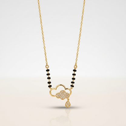 Rain Cloud 925 Silver Mangalsutra