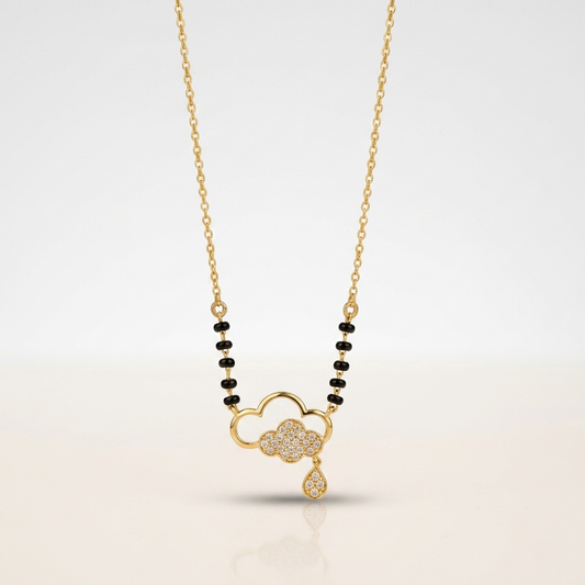 Rain Cloud 925 Silver Mangalsutra