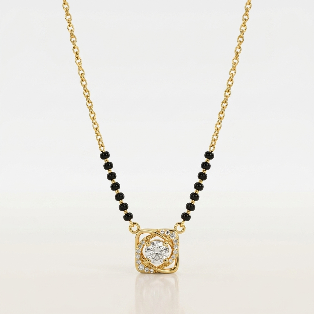 Eterna Spark Mangalsutra Pendant Necklace