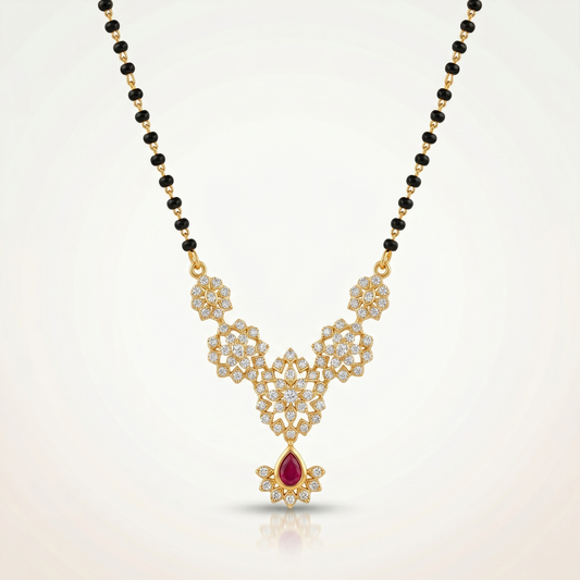 Elegant Curve Gold Mangalsutra