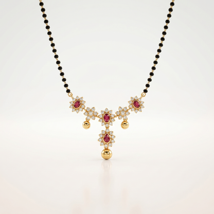 Divya Shree Floral Mangalsutra