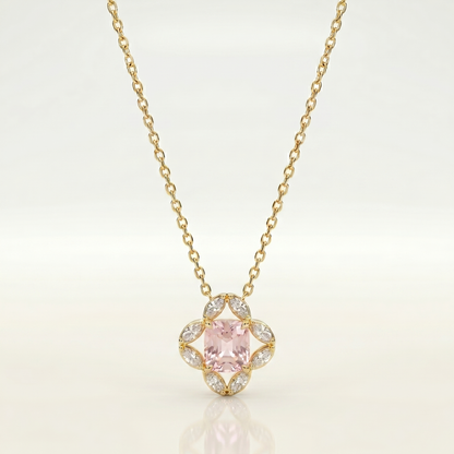 Celestia Teardrop Bloom Necklace