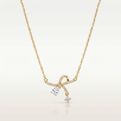 Twilight Bow Elegance Necklace