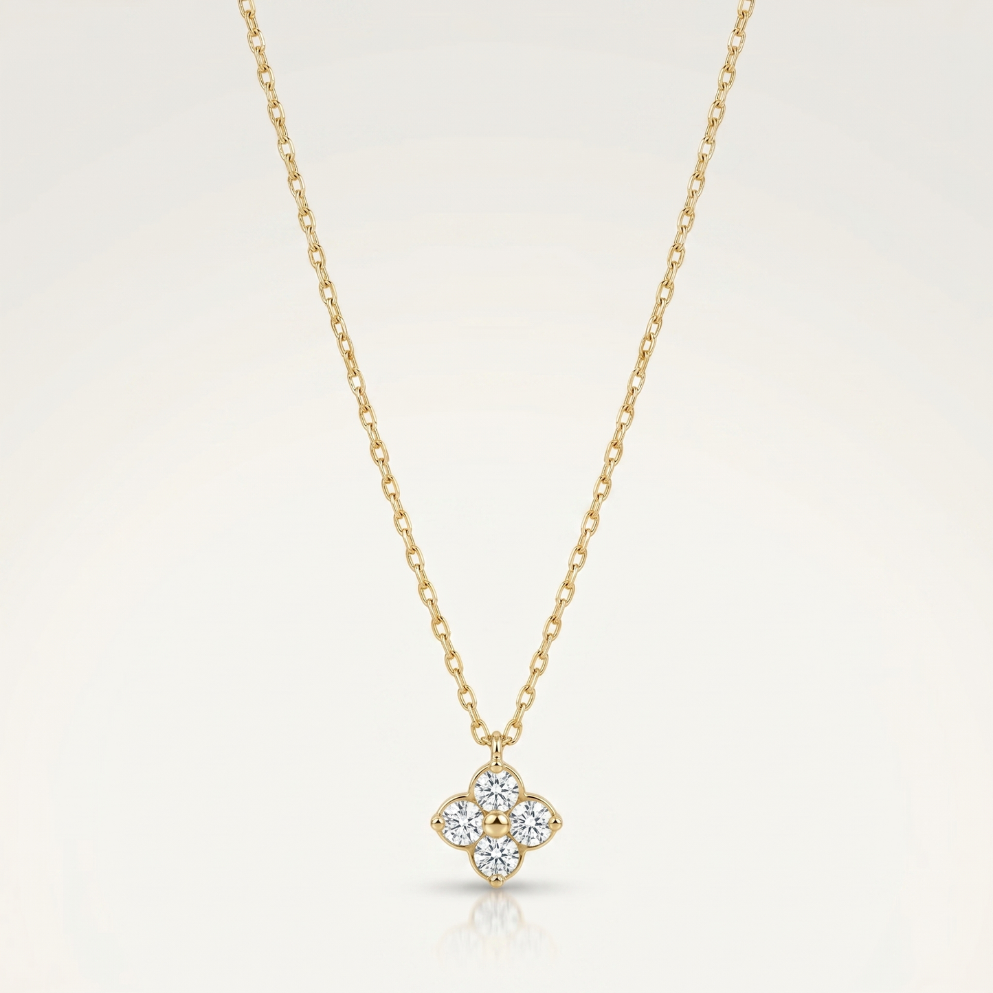 Twilight Spark Cluster Pendant Necklace