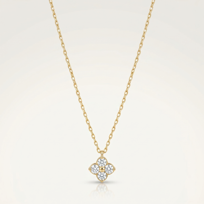 Twilight Spark Cluster Pendant Necklace