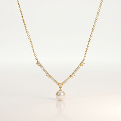Grace Pearl Pendant Necklace