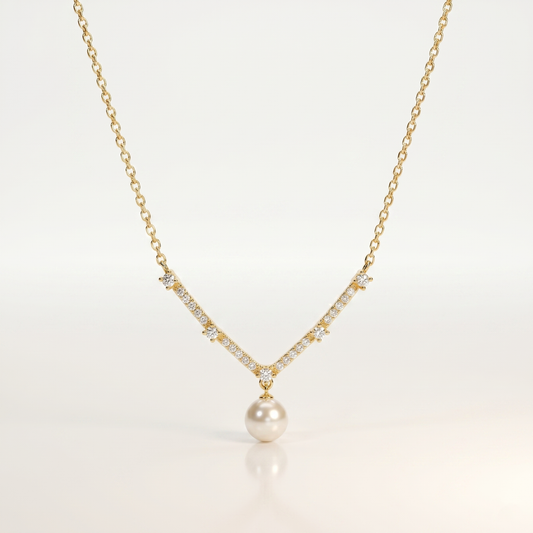 Grace Pearl Pendant Necklace