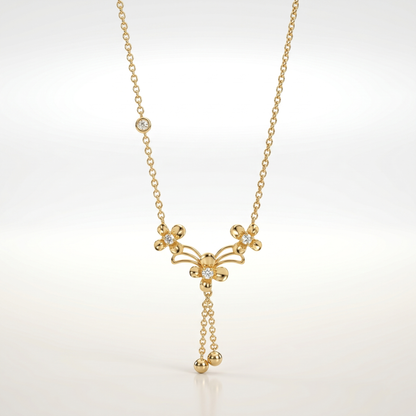 Elora Blossom Cascade Necklace