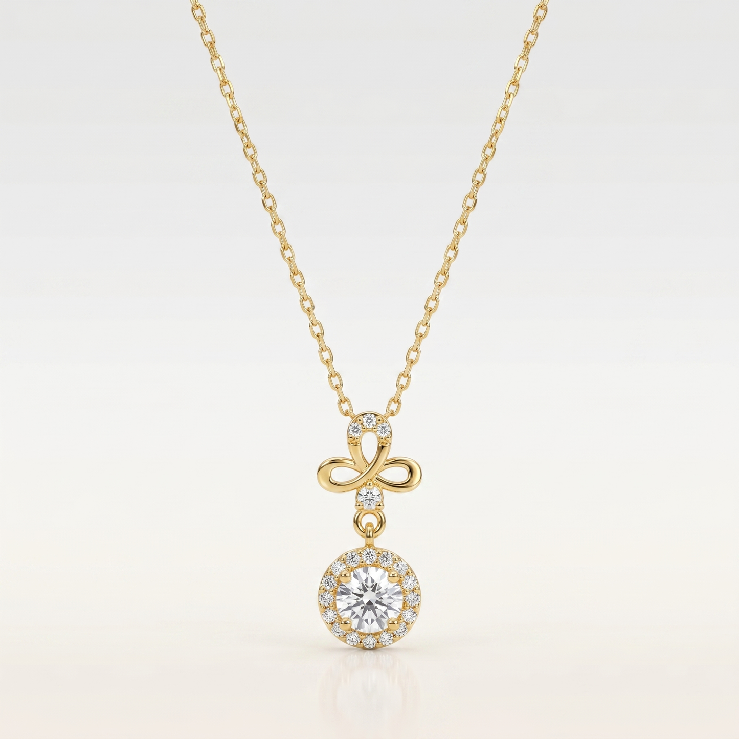 Celestia Bloom Drop Necklace