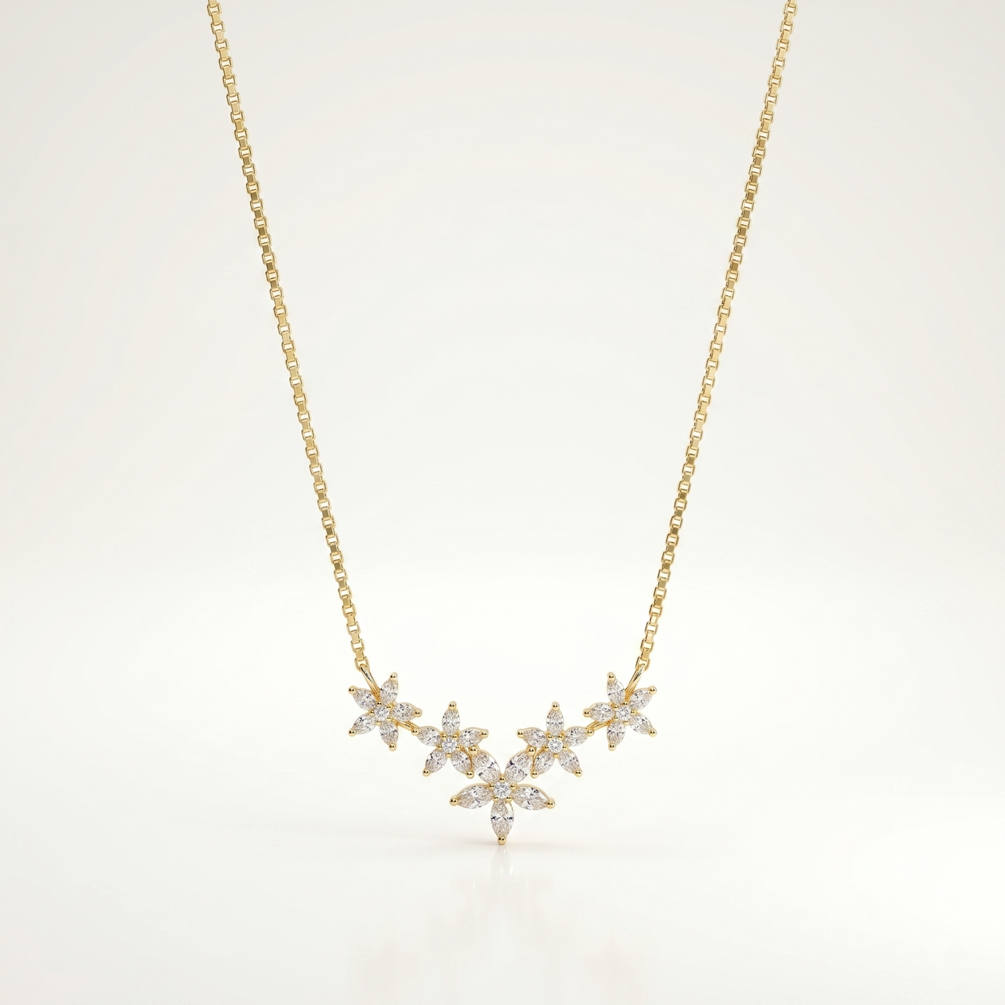 Bloomlight Cluster Necklace