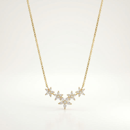Bloomlight Cluster Necklace