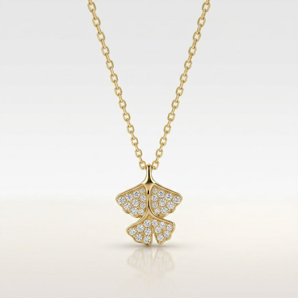 Ginkgo Grace Necklace