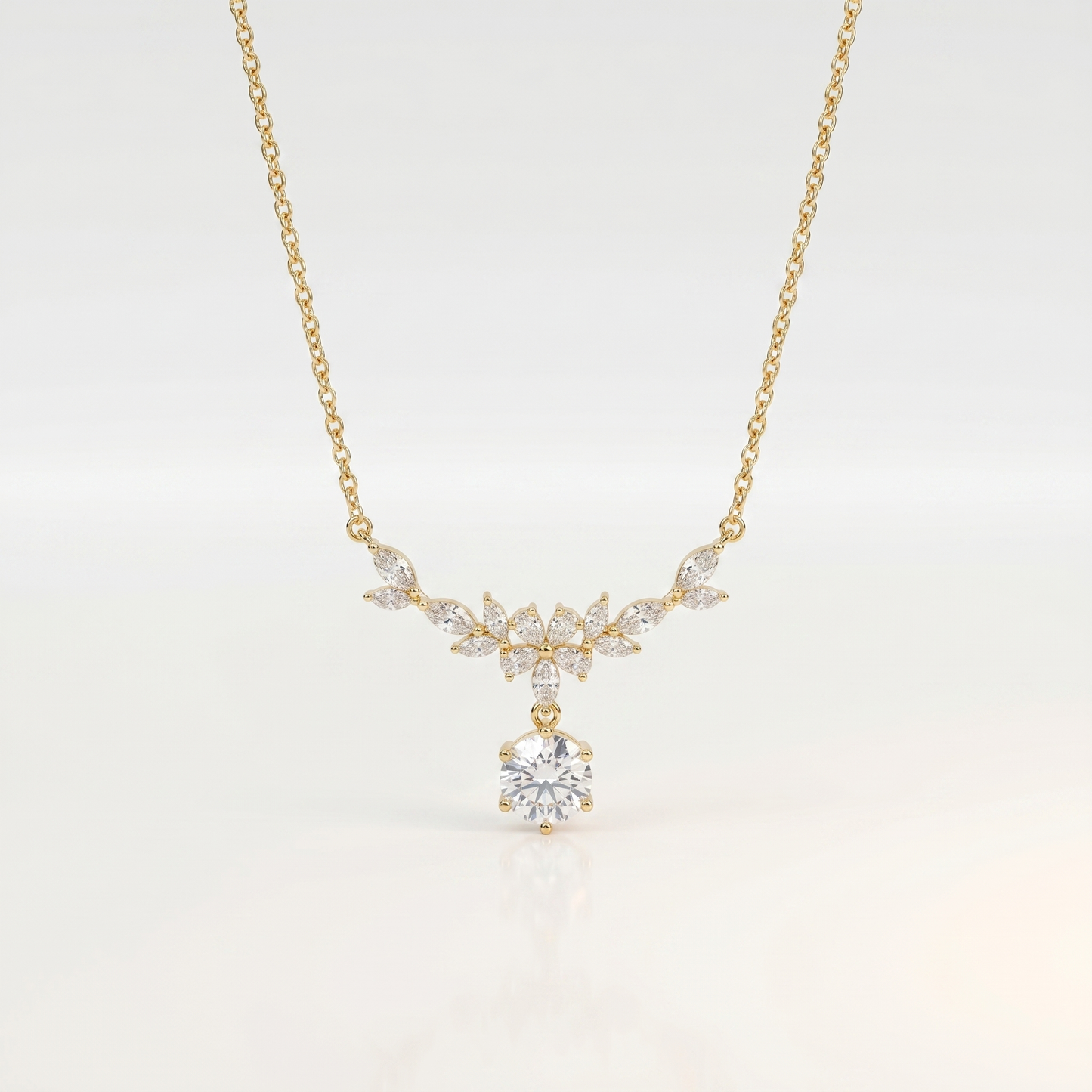 Arya Floral Radiance Necklace