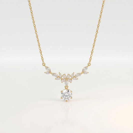 Arya Floral Radiance Necklace